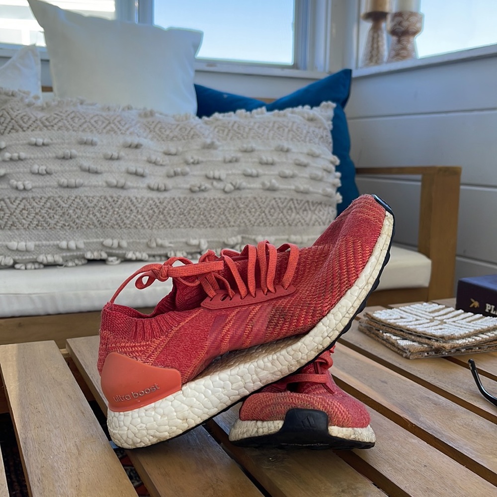 Adidas boost 7.5 burnt orange